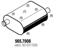 Амортизатор ASSO 565.7008