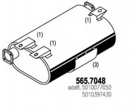 Амортизатор ASSO 565.7048