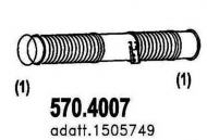 Трубка ASSO 570.4007