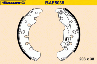 Комлект тормозных накладок BARUM BAE5038