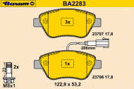 Комплект тормозных колодок BARUM BA2283