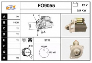 Стартер SNRA FO9055