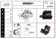 Стартер SNRA MN9001