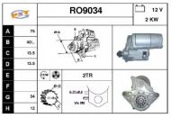 Стартер SNRA RO9034