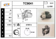 Стартер SNRA TC9041