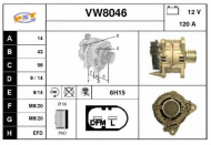 Генератор SNRA VW8046
