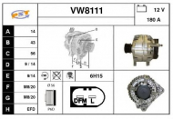 Генератор SNRA VW8111