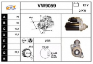 Стартер SNRA VW9059