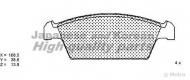 Комплект тормозных колодок ASHUKI 1080-5108J