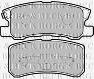 Комплект тормозных колодок BORG & BECK BBP1758