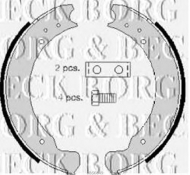 Комлект тормозных накладок BORG & BECK BBS6049