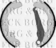 Комлект тормозных накладок BORG & BECK BBS6076