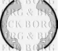Комлект тормозных накладок BORG & BECK BBS6166