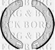 Комлект тормозных накладок BORG & BECK BBS6184