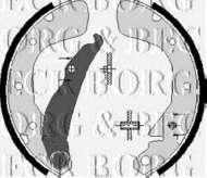 Комлект тормозных накладок BORG & BECK BBS6222