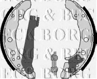 Комлект тормозных накладок BORG & BECK BBS6248
