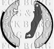 Комлект тормозных накладок BORG & BECK BBS6256