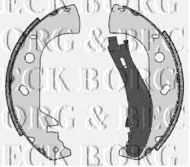 Комлект тормозных накладок BORG & BECK BBS6301