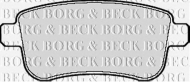 Комплект тормозных колодок BORG & BECK BBP2124