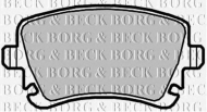 Комплект тормозных колодок BORG & BECK BBP2139