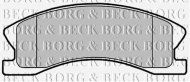 Комплект тормозных колодок BORG & BECK BBP2148