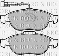 Комплект тормозных колодок BORG & BECK BBP2160
