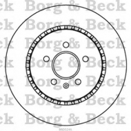 Тормозной диск BORG & BECK BBD5246