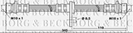 Шлангопровод BORG & BECK BBH6194