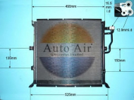 Конденсатор AUTO AIR GLOUCESTER 16-9688