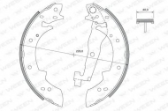 Комлект тормозных накладок WEEN 152-2288