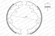 Комлект тормозных накладок WEEN 152-2377