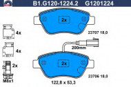 Комплект тормозных колодок GALFER B1.G120-1224.2