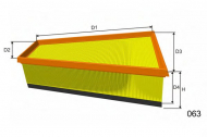 Фильтр MISFAT P411A