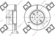Тормозной диск DJ PARTS BD1317
