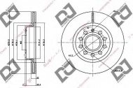 Тормозной диск DJ PARTS BD1330