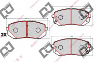 Комплект тормозных колодок DJ PARTS BP2164