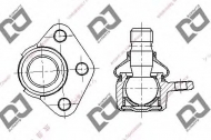 Шарнир DJ PARTS DB1265