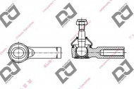 Шарнир DJ PARTS DE1313