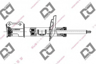 Амортизатор DJ PARTS DS1920GS