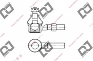 Шарнир DJ PARTS DE1215