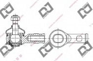 Шарнир DJ PARTS DE1373