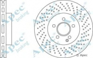 Тормозной диск APEC braking DSK2616