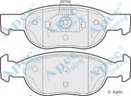 Комплект тормозных колодок APEC braking PAD1051
