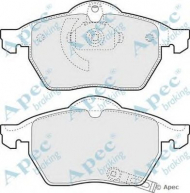 Комплект тормозных колодок APEC braking PAD1064