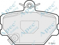 Комплект тормозных колодок APEC braking PAD1095