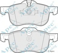 Комплект тормозных колодок APEC braking PAD1120
