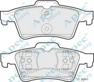 Комплект тормозных колодок APEC braking PAD1195