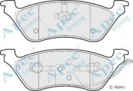 Комплект тормозных колодок APEC braking PAD1218