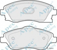 Комплект тормозных колодок APEC braking PAD1221