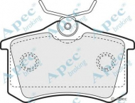 Комплект тормозных колодок APEC braking PAD1256